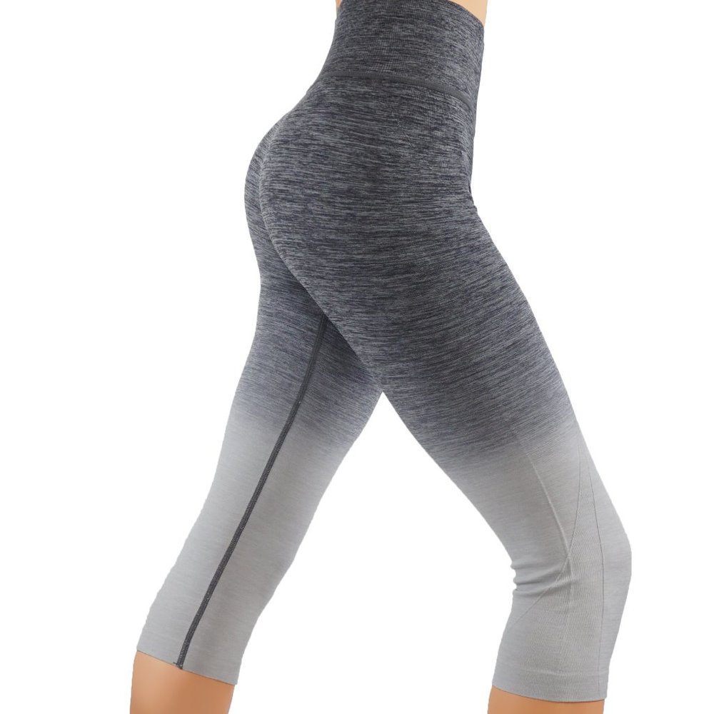4pcs Set Ombre Capri Seamless Leggings